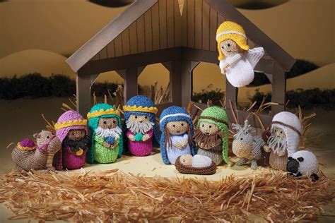 Free knitting patterns are available in every category, from children's wear to home decor and clothes for men and women. . Free nativity knitting patterns to download